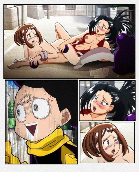 Rule 34 XYZ My Hero Academia Minoru Mineta Momo Yaoyorozu Ochako