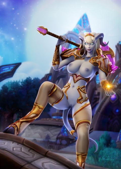 Rule 34 XYZ Blizzard Entertainment World Of Warcraft Draenei Yrel