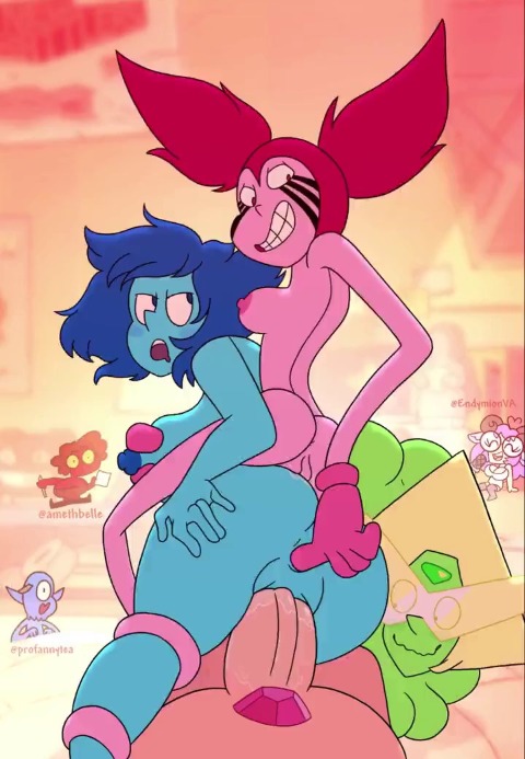 Rule 34 XYZ Cartoon Network Steven Universe Lapis Lazuli Steven