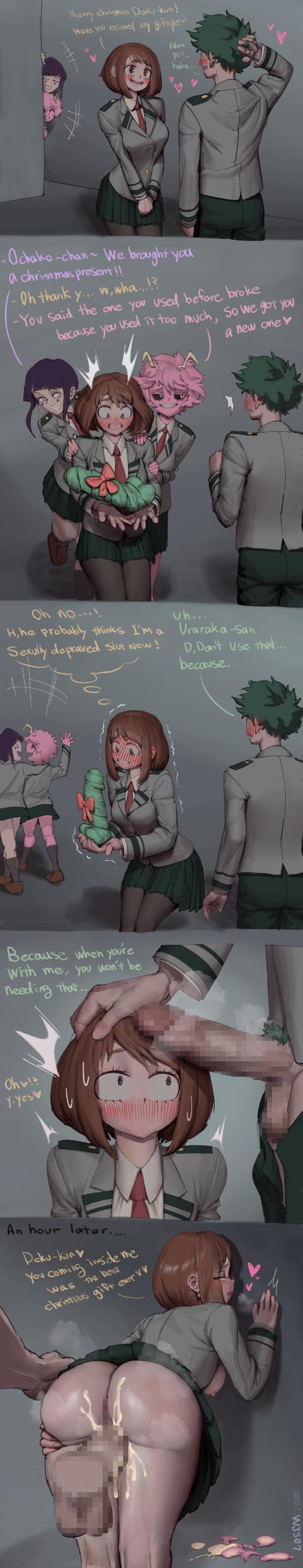 Rule 34 XYZ My Hero Academia Izuku Midoriya Kyoka Jiro Mina Ashido