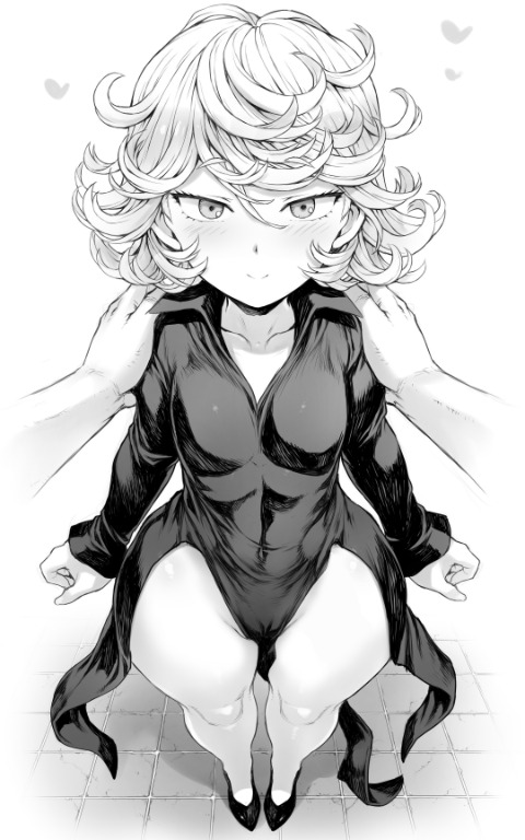 Rule 34 XYZ One Punch Man Tatsumaki Mogudan Monochrome