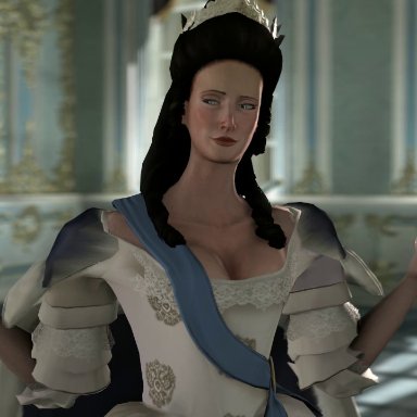 3d, animated, catherine ii of russia, cfnm, civilization, civilization v, clothed female nude male, cum, ejaculation, faceless male, female, handjob, male, premature ejaculation, redmoa