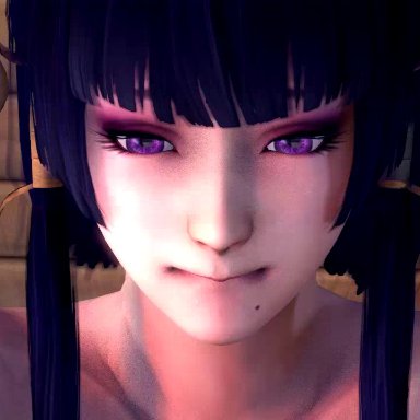 3d, animated, balls, dead or alive, dickgirl, erection, esk, futanari, intersex, looking at viewer, no sound, nyotengu, penis, pov, source filmmaker