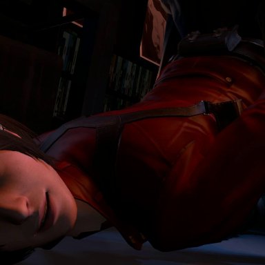 ada wong, animated, arnoldthehero, asian, brunette, dogmeat, japanese, resident evil, source filmmaker, tagme, vaginal, webm, zoophilia