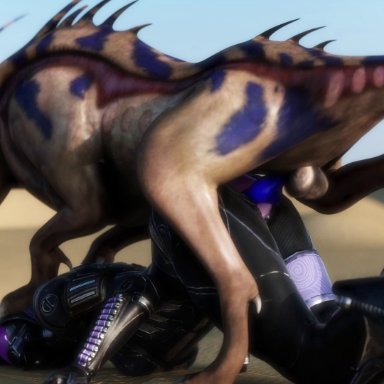 3d, animated, bestiality, blender, comandorekin, dog, doggy style, interspecies, mass effect, no sound, quarian, sex, straight, tagme, tali'zorah nar rayya