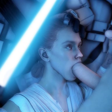 3d, animated, empathetic-one, fellatio, female, lightsaber, no sound, oral, rey, star wars, stormtrooper, straight, tagme, the force awakens, webm