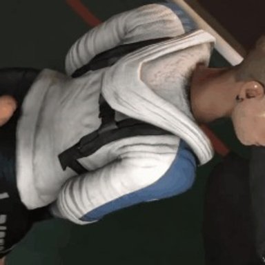 3d, animated, ass, bent over, big ass, blonde hair, busty, buttjob, cassie cage, clothed, dat ass, female, mortal kombat, penis, rubbing