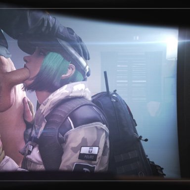 ela, fugtrup, hat, military, oral, polish, rainbow six siege, sound, tagme, ubisoft, webm