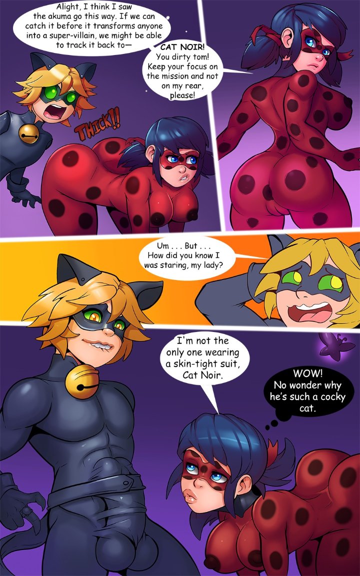 Rule 34 XYZ / miraculous ladybug, cat noir, markydaysaid, erection under  clothes, huge cock