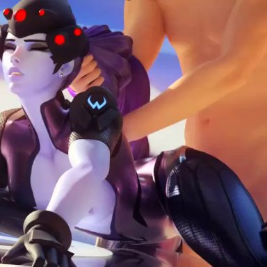 3d, animated, blizzard entertainment, cakeofcakes, overwatch, tagme, webm, widowmaker