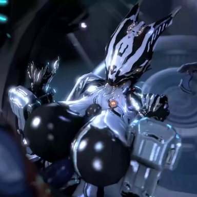 3d, alien, animated, big breasts, boobs, claws, glowing, male/female, paizuri, penis, sound, straight, tagme, titfuck, valkyr (warframe)