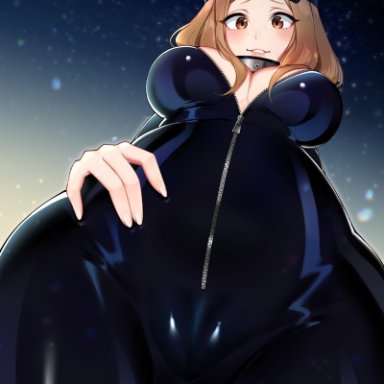 big breasts, bodysuit, breasts, camie utsushimi, cleavage, female, female only, large breasts, looking at viewer, my hero academia, solo, tofuubear