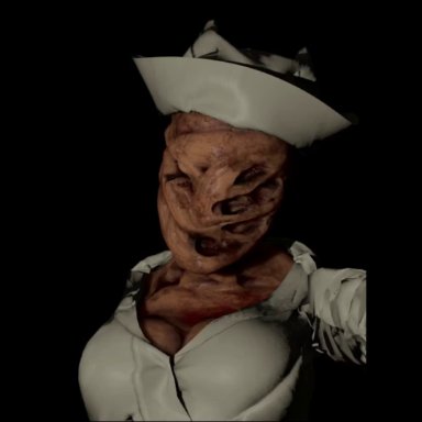 3d, animated, bubble head nurse, dickgirl, futanari, kartencya, monster girl, oral, pov, silent hill, sound, tagme, taker pov, webm