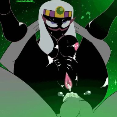 alien, anal, anal sex, animated, black skin, breasts, cum, cum in ass, cum inside, duck dodgers, full nelson, incogneato, nipples, no sound, nude