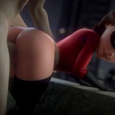 3d, animated, ass, audiodude, erection, female, fpsblyck, from behind, helen parr, male, penis, sex, sound, straight, the incredibles