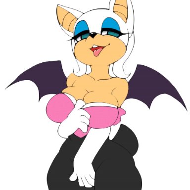 1:1 aspect ratio, 1girl, 2018, animated, animated gif, anthro, areolae, bat wings, black nose, bouncing breasts, breasts, chiropteran, clothing, exposed breasts, eyeshadow