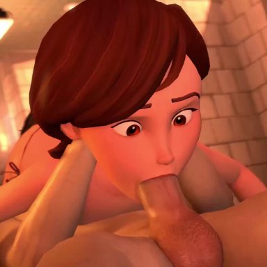 3d, 69, animated, deepthroat, echiee, erection, fellatio, female, helen parr, male, no sound, oral, penis, source filmmaker, straight