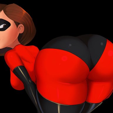 big ass, brown hair, female, helen parr, milf, shadman, solo, the incredibles