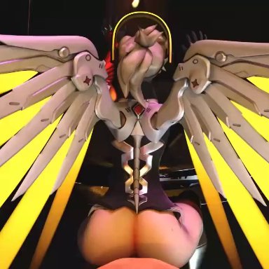 3d, animated, blender, car, club, female, Grand Cupido, male, mercy, overwatch, public, sound, tagme, webm