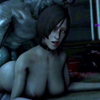 1monster, 3d, ada wong, animated, barefoot, blood, from behind, fucked silly, monster, nude, pantslessanimations, pleasure rape, rape, regenerator, resident evil