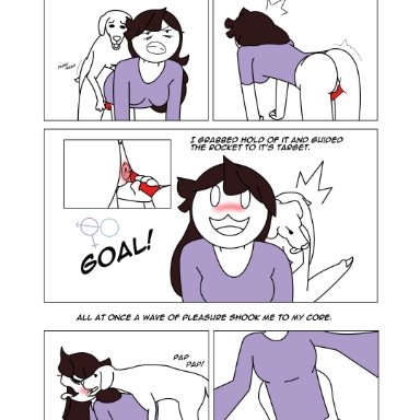 ahe gao, canine, comic, crotch rub, doggy, doggy style, dreary, jaiden, jaiden animations, jaidenanimations, zoophilia