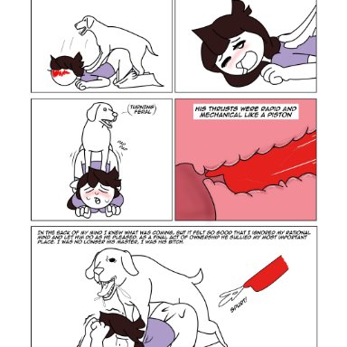 canine, comic, doggy, doggy style, dreary, face down ass up, feral, feral on female, internal, internal cumshot, internal view, jaiden, jaiden animations, jaidenanimations, zoophilia