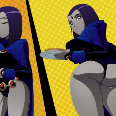 1girl, 1girls, ass, big ass, big breasts, dc, dc comics, dcau, female, female only, huge ass, rachel roth, raven, ravenravenraven, tagme