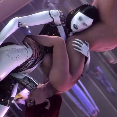 69, ass, balls, blackjr, commander shepard, cum, cum drip, deepthroat, edi, face fucking, feet, femshep, holding, mass effect, sound