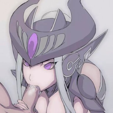 animated, blowjob, league of legends, syndra