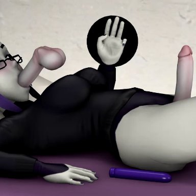 1futa, 3d, animated, blowjob, dc comics, dildo, fellatio, futa only, futanari, goth, mouxsfm, no sound, oral sex, pillow, rachel roth