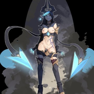 1girls, evelynn, female, female only, league of legends, shadow evelynn, solo