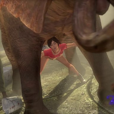 3d, ambiguous penetration, animated, being watched, beowulf1117, bestiality, chloe frazer, elena, elephant, impossible fit, nadine ross, size difference, stomach bulge, uncharted, uncharted the lost legacy