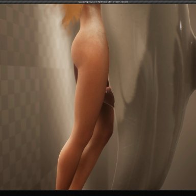 1animal, 1animals, 1girl, 1girls, 3d, 3d animated, Alexandraus, animal, animated, bestiality, bestialy, blonde hair, completely nude, dolphin, dolphin penis