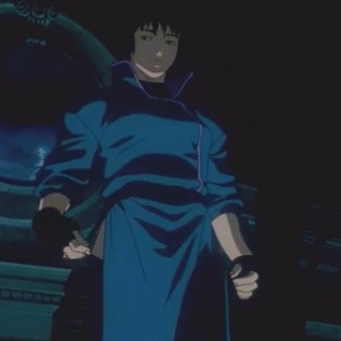 animated, anime, chai (ghost in the shell), ghost in the shell, gif