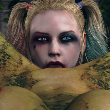 2girls, 3d, a.lias, animated, cassie cage, cunnilingus, dc, dc comics, female pov, harley quinn, lesbian, mortal kombat, mortal kombat 11, oral, oral sex