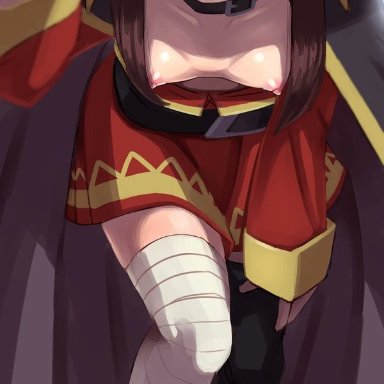 atatatamu, breasts, kono subarashii sekai ni shukufuku wo, megumin, small breasts, younger female