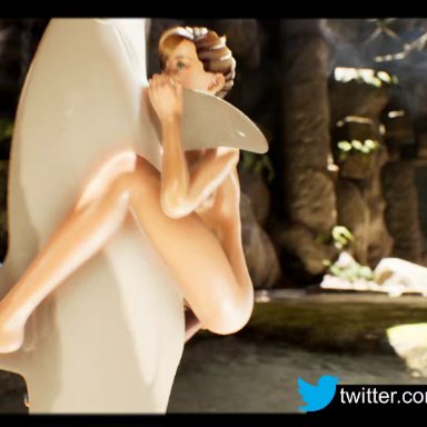 1girl, 1girls, 3d, 3d (artwork), 3d (artwork)vaginal, 3d animated, Alexandraus, animated, animation, aquatic, barefoot, bestiality, cave, cetacean, cetacean penis