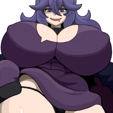 @ @, 1girls, big breasts, black thong, eye contact, gothic taco, hairband, hex maniac, huge breasts, huge thighs, human, large breasts, looking at viewer, looking down, nintendo