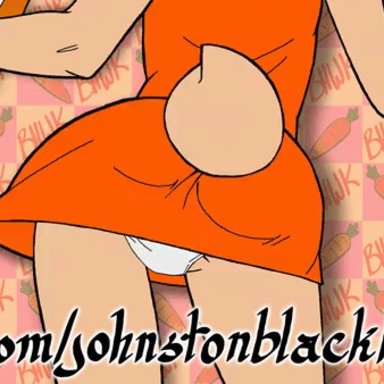 1girls, animated, anthro, bongo cat, cream the rabbit, female, female only, johnstonblackhorse, panties, sega, slapping butt, smooth animation, solo, sonic (series), upskirt