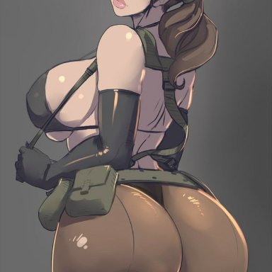 big ass, big breasts, edit, edited, huge ass, huge breasts, live for the funk, metal gear solid, mgs5,, quiet (metal gear), tagme