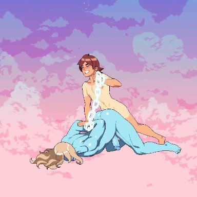 2boys, anal, anal sex, animated, cloud meadow, evan (cloud meadow), gay, ghost, interspecies, male only, male/male, monster boy, s-purple, sex, tagme