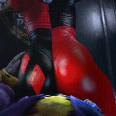 doggystyle, gif, gotham, harley quinn, harley quinn (classic)