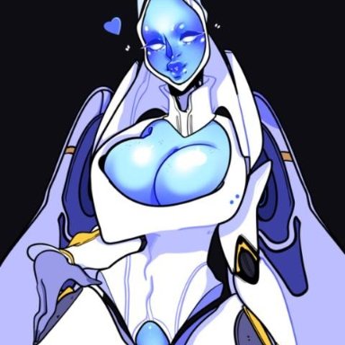 1girl, 1robot, android, big boobs, blizzard entertainment, blue pussy, breasts, echo (overwatch), humanoid, living machine, omnic, overwatch, pussy, robot, robot girl