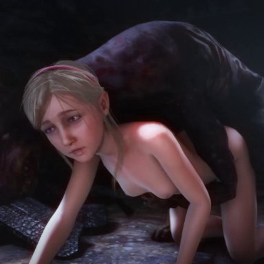 3d, all fours, animated, bestiality, dog, doggy style, lesdias, nipples, zoophilia