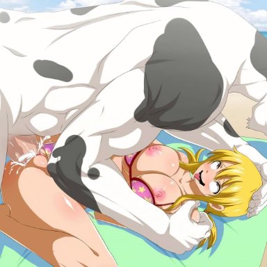 ed-jim, fairy tail, lucy heartfilia, missionary position, taurus (fairy tail), whentai