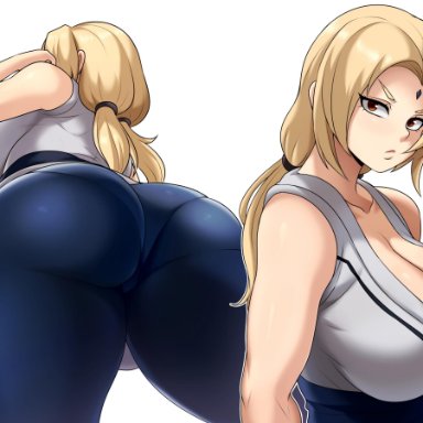 1girls, ass, big ass, big breasts, breasts, cleavage, female, female only, huge breasts, jmg, large breasts, naruto, solo, tsunade