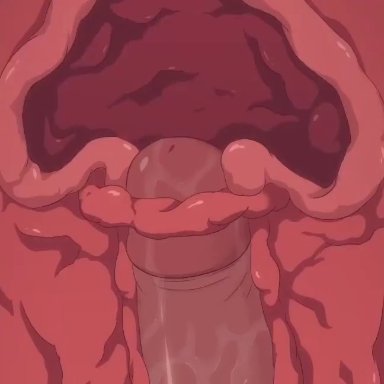 animated, cum, cum in pussy, cum inside, dark-skinned male, ejaculation, kamuo, penis, pussy, semen, tagme, uterus, webm, wet pussy, womb