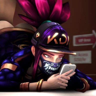 3d, akali, animated, bored, cyru sfm, k/da akali, k/da series, league of legends, sex, source filmmaker, straight, tagme, webm