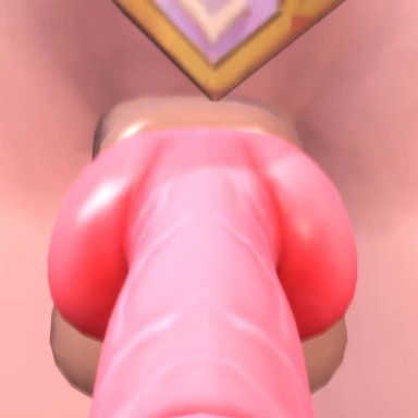 1futa, 3d, ahri, animated, big breasts, big penis, blush, bottomless, breasts, canine penis, coot27, curvy, dark hair, dickgirl, erection