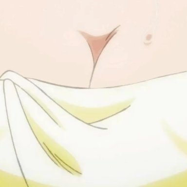 animated, blush, breasts, edit, feet, female, nami, nude, one piece, pussy, s10collage, screenshot edit, shounen jump, towel